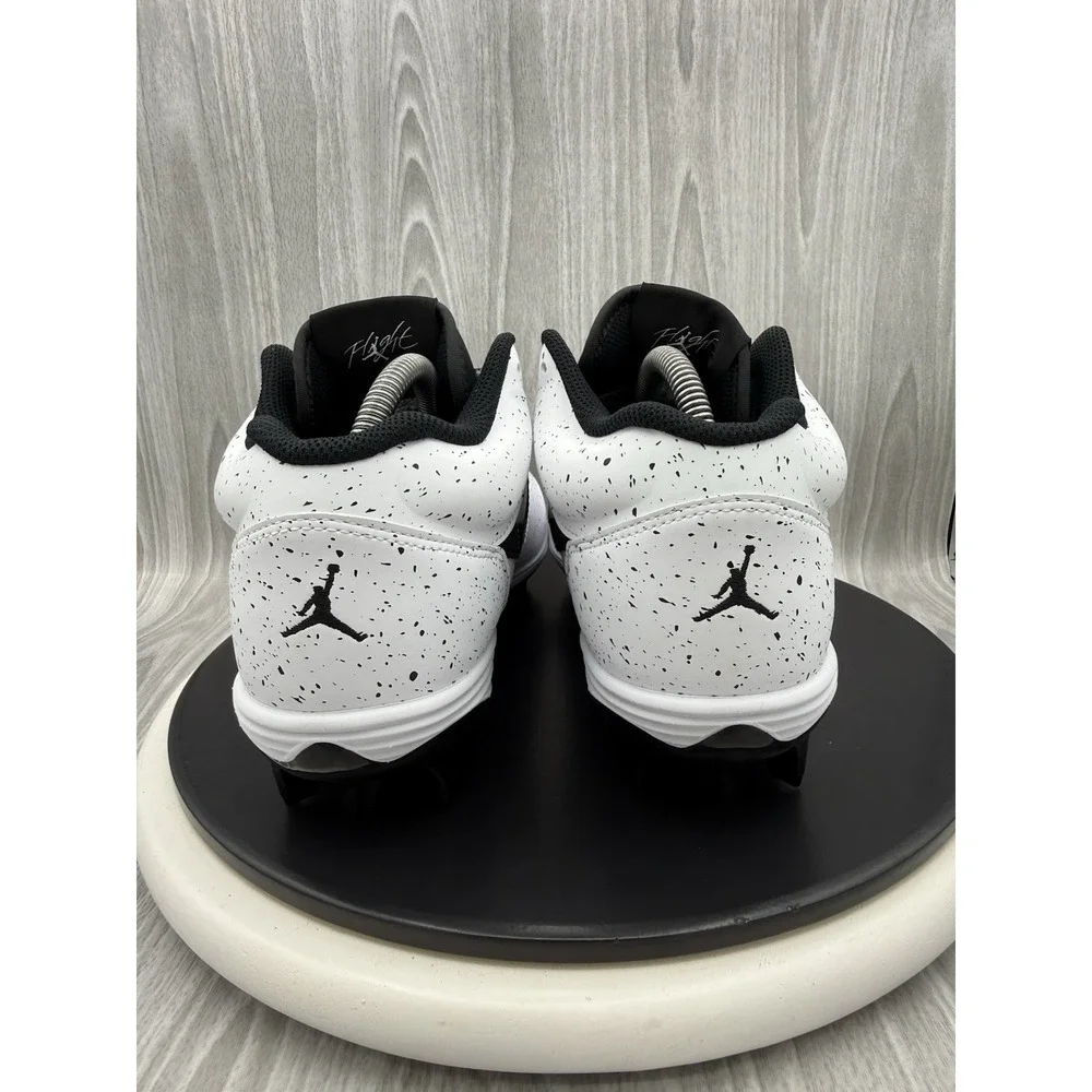 Jordan Stadium 90 Low TD Mens Size 7.5 White Speckle Football Cleats HQ0210-100